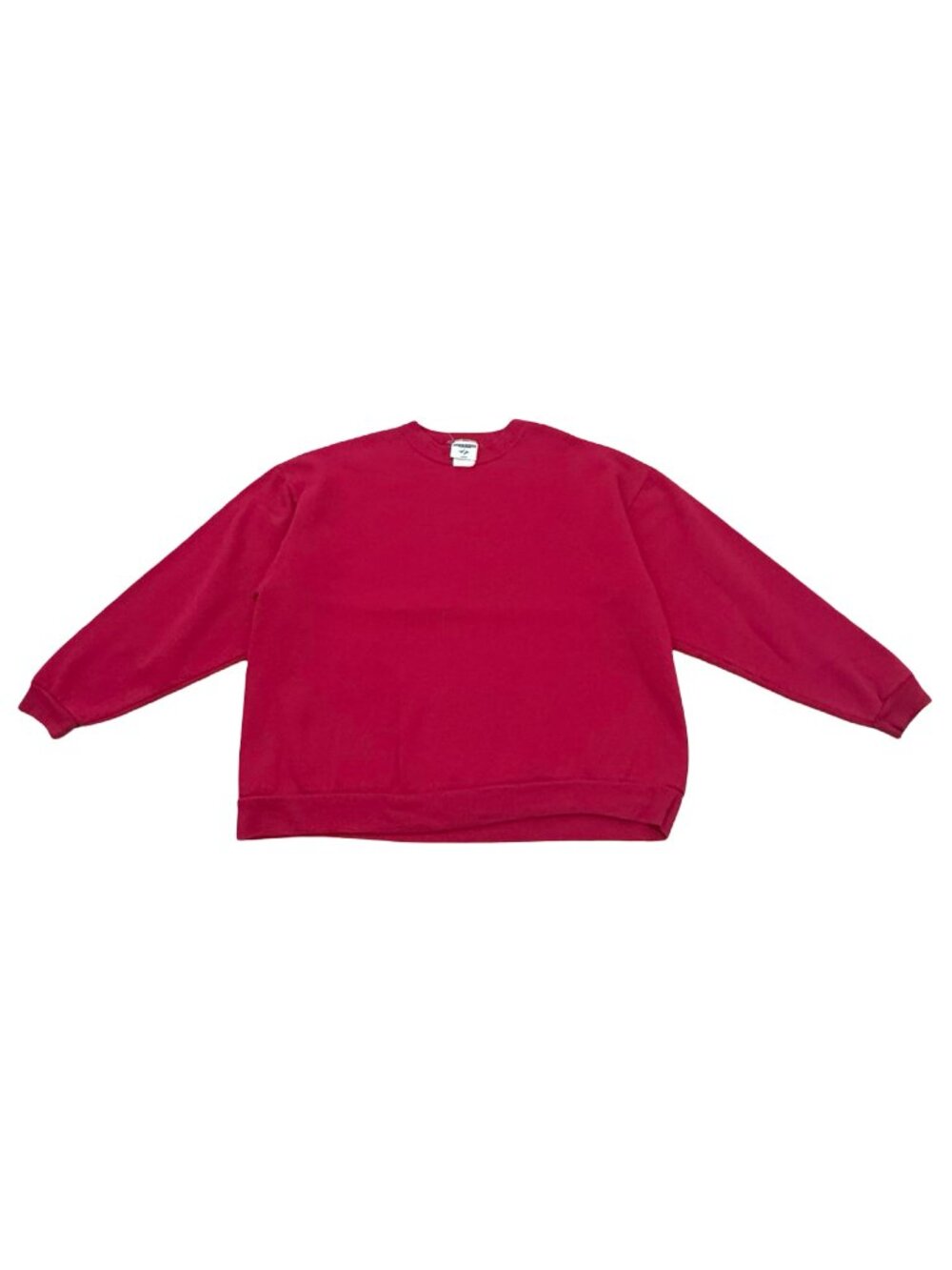 Vintage 1990s Jerzees Red Crewneck Sweatshirt Single Stitch